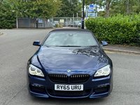 USED 2015 65 BMW 6 SERIES 4.4 650i V8 M Sport Convertible 2dr Petrol Auto Euro 6 (s/s) (450 ps) 