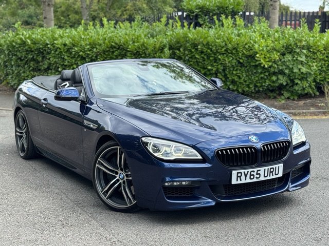 2015 65 BMW 6 Series 4.4 650i V8 M Sport Convertible 2dr Petrol Auto Euro 6 (s/s) (450 ps)