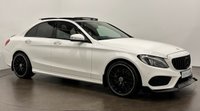 USED 2015 65 MERCEDES-BENZ C-CLASS 2.1 C250d AMG Line (Premium) Saloon 4dr Diesel 7G-Tronic+ Euro 6 (s/s) (204 ps) Striking Polar White C- Class C250 d AMG Line Permium