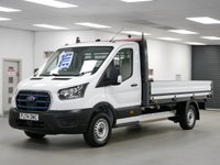 USED 2024 74 FORD E-TRANSIT 350 RWD 68 KWH 184 BHP L3 LONG LEADER PREMIUM DROPSIDE ( AIR CON ) ELECTRIC | AIR CON | LONG | DROPSIDE