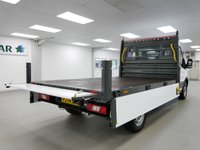 USED 2024 74 FORD E-TRANSIT 350 RWD 68 KWH 184 BHP L3 LONG LEADER PREMIUM DROPSIDE ( AIR CON ) ELECTRIC | AIR CON | LONG | DROPSIDE