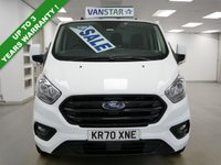 USED 2021 70 FORD TRANSIT CUSTOM 280 2.0 EBL 130 BHP SWB TREND AUTOMATIC 6 DOOR ( SAT NAV ! ) AUTOMATIC | 6 DOORS | AIR CON | SAT NAV