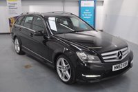 USED 2013 63 MERCEDES-BENZ C-CLASS 1.6 C180 AMG Sport Estate 5dr Petrol G-Tronic+ Euro 6 (s/s) (156 ps) Dealer Service History, Cruise Control, Parking Sensors
