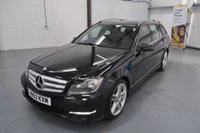 USED 2013 63 MERCEDES-BENZ C-CLASS 1.6 C180 AMG Sport Estate 5dr Petrol G-Tronic+ Euro 6 (s/s) (156 ps) Dealer Service History, Cruise Control, Parking Sensors