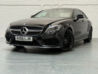 USED 2016 66 MERCEDES-BENZ CLS CLASS 3.0 CLS350d V6 AMG Line (Premium) Coupe 4dr Diesel G-Tronic+ Euro 6 (s/s) (258 ps) 1 YEAR MOT, NEW SERVICE