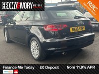 USED 2016 16 AUDI A3 1.6 TDI SE Technik Sportback 5dr Diesel Manual Euro 6 (s/s) (110 ps) FULL SERVICE HISTORY WITH TIMING BELT CHANGE @54K 2 KEYS BOOK PACK SERVICED AS REQUIRED AND 1 YEAR MOT WITHIN THE SALE