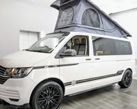 USED 2021 21 VOLKSWAGEN TRANSPORTER 2.0 TDI T28 Startline Campervan Conversion Diesel Manual FWD LWB High Roof Euro 6 (s/s) (110 ps) FINANCE OPTIONS AVAILABLE UP TO 15 YEARS , SKYLINE ROOF, CUSTOM LEATHER SEATS, 20" ALLOYS, SIDE BARS, FRONT SPLITTER, NIGHT HEATER, AIR CON, PARKING SENSORS,BLUETOOTH