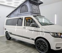 USED 2021 21 VOLKSWAGEN TRANSPORTER 2.0 TDI T28 Startline Campervan Conversion Diesel Manual FWD LWB High Roof Euro 6 (s/s) (110 ps) FINANCE OPTIONS AVAILABLE UP TO 15 YEARS , SKYLINE ROOF, CUSTOM LEATHER SEATS, 20" ALLOYS, SIDE BARS, FRONT SPLITTER, NIGHT HEATER, AIR CON, PARKING SENSORS,BLUETOOTH