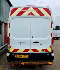 USED 2018 67 FORD TRANSIT 2.0 350 EcoBlue Panel Van 5dr Diesel Manual FWD L2 H3 Euro 6 (130 ps) 1 OWNER, TAIL LIFT IN REAR