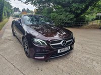 USED 2019 19 MERCEDES-BENZ E-CLASS 2.0 E300 GPF AMG Line (Premium) Cabriolet 2dr Petrol G-Tronic+ Euro 6 (s/s) (245 ps) 8.9% APR FINANCE RATES