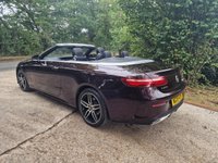 USED 2019 19 MERCEDES-BENZ E-CLASS 2.0 E300 GPF AMG Line (Premium) Cabriolet 2dr Petrol G-Tronic+ Euro 6 (s/s) (245 ps) 8.9% APR FINANCE RATES