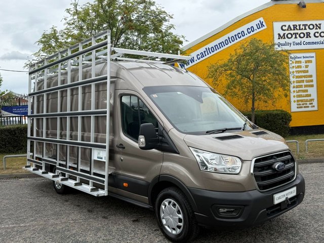 2022 22 Ford Transit 2.0 350 EcoBlue Trend Panel Van [ FRAIL GLAZIER RACKING ] RWD L4 H3 Euro 6 (s/s) (130 ps)