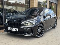 USED 2020 20 BMW 1 SERIES 1.5 118i M Sport Hatchback 5dr Petrol DCT Euro 6 (s/s) (140 ps) PAN ROOF | MAGMA DAKOTA