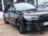 USED 2018 68 AUDI Q7 3.0 TDI V6 50 BLACK EDITION PANORAMIC ROOF SAT NAV CAMERA LEATHER SUV 5DR DIESEL TIPTRONIC QUATTRO EURO 6 (S/S) (286 PS) SAT NAV~CAMERA~21" ALLOYS~LEATHER