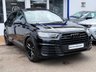 USED 2018 68 AUDI Q7 3.0 TDI V6 50 BLACK EDITION PANORAMIC ROOF SAT NAV CAMERA LEATHER SUV 5DR DIESEL TIPTRONIC QUATTRO EURO 6 (S/S) (286 PS) SAT NAV~CAMERA~21" ALLOYS~LEATHER