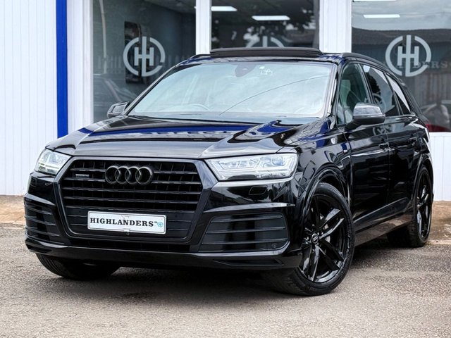 2018 68 Audi Q7 3.0 TDI V6 50 BLACK EDITION PANORAMIC ROOF SAT NAV CAMERA LEATHER SUV 5DR DIESEL TIPTRONIC QUATTRO EURO 6 (S/S) (286 PS)