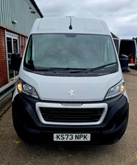 USED 2023 73 PEUGEOT BOXER 2.2 BlueHDi 335 Professional Premium + Panel Van 5dr Diesel Manual L3 High Roof Euro 6 (s/s) (140 ps) LWB, APPLE AND ANDRIOD CAR PLAY