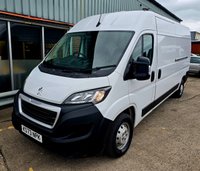 USED 2023 73 PEUGEOT BOXER 2.2 BlueHDi 335 Professional Premium + Panel Van 5dr Diesel Manual L3 High Roof Euro 6 (s/s) (140 ps) LWB, APPLE AND ANDRIOD CAR PLAY