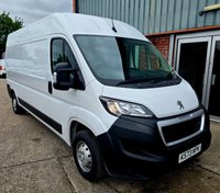USED 2023 73 PEUGEOT BOXER 2.2 BlueHDi 335 Professional Premium + Panel Van 5dr Diesel Manual L3 High Roof Euro 6 (s/s) (140 ps) LWB, APPLE AND ANDRIOD CAR PLAY