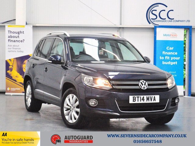 2014 14 Volkswagen Tiguan 2.0 TDI BlueMotion Tech Match SUV 5dr Diesel Manual 4WD Euro 5 (s/s) (140 ps)