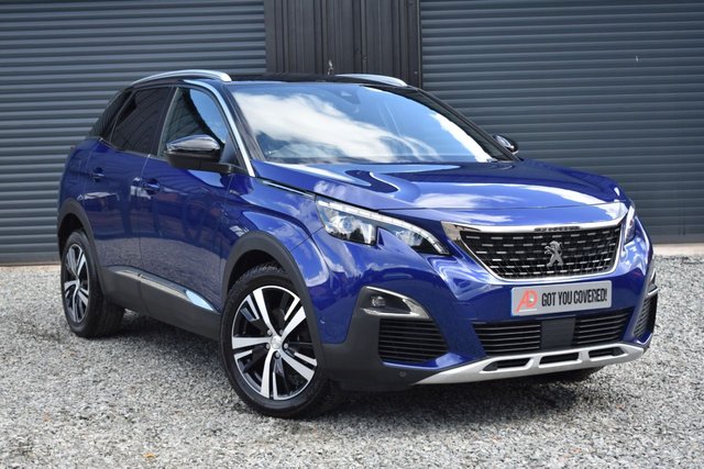 2019 68 Peugeot 3008 1.5 BlueHDi GT Line SUV 5dr Diesel EAT Euro 6 (s/s) (130 ps)