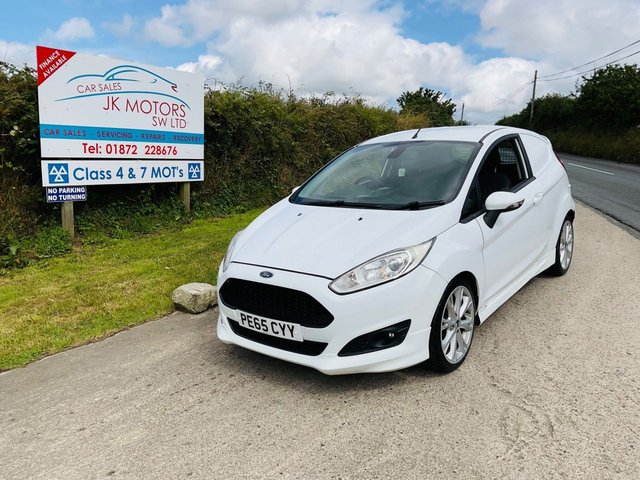 2015 65 Ford Fiesta Van 1.5 TDCi Sport Panel Van 3dr Diesel Manual (94 g/km, 94 bhp)