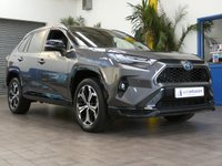 USED 2022 22 TOYOTA RAV4 2.5 VVT 18.1kWh Dynamic SUV 5dr Petrol Plug-in Hybrid CVT 4WD Euro 6 (s/s) (306 ps) SAT NAV PART LEATHER REAR VIEW CAMERA CRUISE CONTROL PARKING SENSORS GENUINE LOW MILES 1 OWNER SERVICE HISTORY TOYOTA WARRANTY TILL MARCH 2032