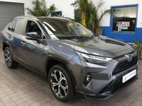 USED 2022 22 TOYOTA RAV4 2.5 VVT 18.1kWh Dynamic SUV 5dr Petrol Plug-in Hybrid CVT 4WD Euro 6 (s/s) (306 ps) SAT NAV PART LEATHER REAR VIEW CAMERA CRUISE CONTROL PARKING SENSORS GENUINE LOW MILES 1 OWNER SERVICE HISTORY TOYOTA WARRANTY TILL MARCH 2032