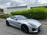 USED 2018 68 JAGUAR F-TYPE 3.0 V6 GPF R-Dynamic Coupe 2dr Petrol Auto Euro 6 (s/s) (380 ps)-Factory Extras Worth &pound;3,355-2 Former Keepers-Finished In Indus Silver Metallic-Half Black Leather/Alcantara Upholstery-20