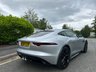 USED 2018 68 JAGUAR F-TYPE 3.0 V6 GPF R-Dynamic Coupe 2dr Petrol Auto Euro 6 (s/s) (380 ps)-Factory Extras Worth &pound;3,355-2 Former Keepers-Finished In Indus Silver Metallic-Half Black Leather/Alcantara Upholstery-20
