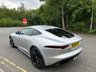 USED 2018 68 JAGUAR F-TYPE 3.0 V6 GPF R-Dynamic Coupe 2dr Petrol Auto Euro 6 (s/s) (380 ps)-Factory Extras Worth &pound;3,355-2 Former Keepers-Finished In Indus Silver Metallic-Half Black Leather/Alcantara Upholstery-20