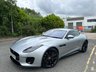 USED 2018 68 JAGUAR F-TYPE 3.0 V6 GPF R-Dynamic Coupe 2dr Petrol Auto Euro 6 (s/s) (380 ps)-Factory Extras Worth &pound;3,355-2 Former Keepers-Finished In Indus Silver Metallic-Half Black Leather/Alcantara Upholstery-20
