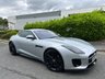 USED 2018 68 JAGUAR F-TYPE 3.0 V6 GPF R-Dynamic Coupe 2dr Petrol Auto Euro 6 (s/s) (380 ps)-Factory Extras Worth &pound;3,355-2 Former Keepers-Finished In Indus Silver Metallic-Half Black Leather/Alcantara Upholstery-20