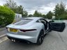 USED 2018 68 JAGUAR F-TYPE 3.0 V6 GPF R-Dynamic Coupe 2dr Petrol Auto Euro 6 (s/s) (380 ps)-Factory Extras Worth &pound;3,355-2 Former Keepers-Finished In Indus Silver Metallic-Half Black Leather/Alcantara Upholstery-20