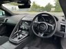 USED 2018 68 JAGUAR F-TYPE 3.0 V6 GPF R-Dynamic Coupe 2dr Petrol Auto Euro 6 (s/s) (380 ps)-Factory Extras Worth &pound;3,355-2 Former Keepers-Finished In Indus Silver Metallic-Half Black Leather/Alcantara Upholstery-20