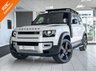 USED 2021 71 LAND ROVER DEFENDER 3.0 D300 MHEV HSE Hard Top SUV 5dr Diesel Auto 4WD MWB Euro 6 (s/s) (300 ps) EXPLORER PACK+6 SEATS+A/T TYRE