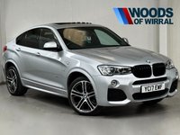 USED 2017 17 BMW X4 3.0 30d M Sport SUV 5dr Diesel Auto xDrive Euro 6 (s/s) (258 ps) 