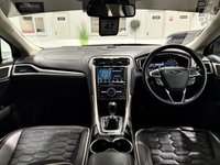 USED 2018 68 FORD MONDEO 2.0 TDCi Duratorq Vignale Hatchback 5dr Diesel Manual Euro 6 (s/s) (150 ps) 19'S+LEATHER+SAT NAV+ REAR CAM