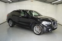 USED 2020 70 BMW X4 2.0 20d MHT M Sport SUV 5dr Diesel Hybrid Auto xDrive Euro 6 (s/s) (190 ps) Black Sapphire Metallic with Oyster leather, Service History