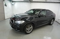 USED 2020 70 BMW X4 2.0 20d MHT M Sport SUV 5dr Diesel Hybrid Auto xDrive Euro 6 (s/s) (190 ps) Black Sapphire Metallic with Oyster leather, Service History