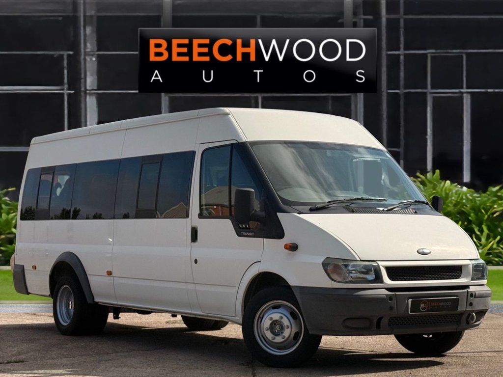 USED 2006 56 FORD TRANSIT 2.4 TD 430 Minibus 5dr Diesel Manual (15 Seats) RWD L4 H2 Just 16,000 Miles | One Owner