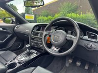 USED 2015 15 AUDI A5 CABRIOLET 2.0 TDI S line Special Edition Plus Convertible 2dr Diesel Manual Euro 5 (s/s) (177 ps) 