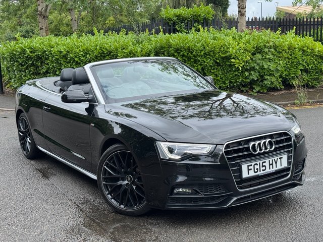 2015 15 Audi A5 Cabriolet 2.0 TDI S line Special Edition Plus Convertible 2dr Diesel Manual Euro 5 (s/s) (177 ps)