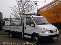 USED 2008 58 IVECO-FORD DAILY 35s14 xLwb Dropside 14ft [ New Build Alloy body ] Low mileage Free UK Delivery 