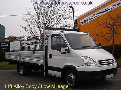 2008 58 Iveco-Ford Daily 35s14 xLwb Dropside 14ft [ New Build Alloy body ] Low mileage Free UK Delivery