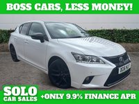 USED 2016 16 LEXUS CT 1.8 200h Sport Hatchback 5dr Petrol Hybrid CVT Euro 6 (s/s) (136 ps) 