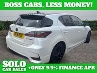 USED 2016 16 LEXUS CT 1.8 200h Sport Hatchback 5dr Petrol Hybrid CVT Euro 6 (s/s) (136 ps) 