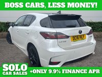 USED 2016 16 LEXUS CT 1.8 200h Sport Hatchback 5dr Petrol Hybrid CVT Euro 6 (s/s) (136 ps) 