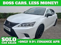 USED 2016 16 LEXUS CT 1.8 200h Sport Hatchback 5dr Petrol Hybrid CVT Euro 6 (s/s) (136 ps) 