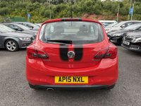 USED 2015 15 VAUXHALL CORSA 1.0i Turbo ecoFLEX Sting R Hatchback 3dr Petrol Manual Euro 6 (s/s) (115 ps) SERVICE HISTORY - 5 SERVICES, AIR CONDITIONING, 2 KEYS, &pound;35 TAX